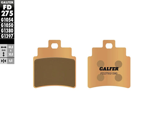 Galfer Sintered Metal Front & Rear Brake Pads FD275G1380