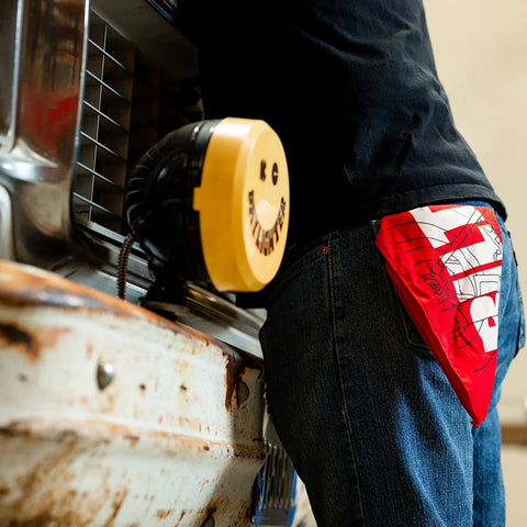 Biltwell Pan Bandana Red