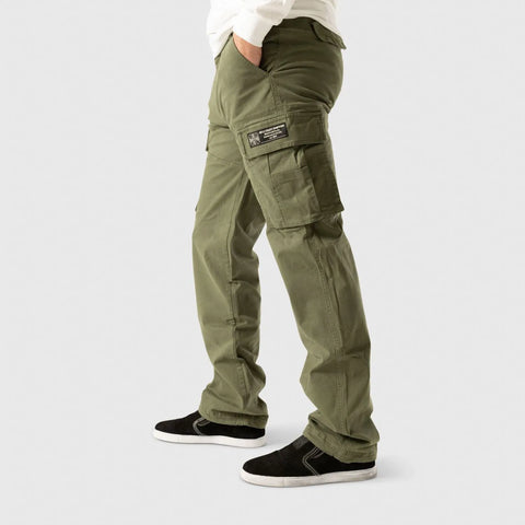 West Coast Choppers M-65 Cargo Trousers Green