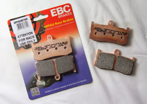 EBC Sintered Metal Front & Rear Brake Pads GPFAX197HH