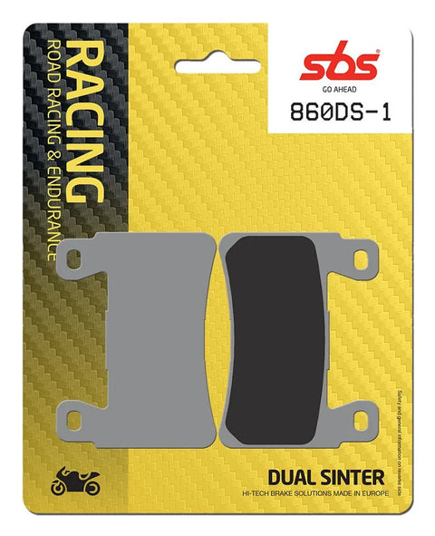 SBS Sintered Metal Front Brake Pads Kawasaki ZX-6 R 636 ABS / ZX-6 R 636, Harley-Davidson XR 1200 860DS-1