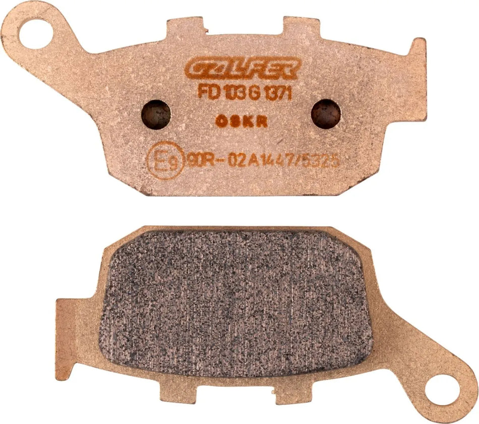 Galfer Sintered Metal Rear Brake Pads FD103G1371
