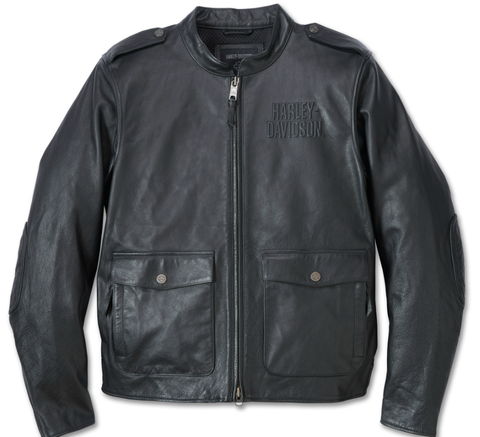 Original Harley-Davidson® Herren HD Flex Layering System Captains Lederjacke Außenschicht 98022-23VM 