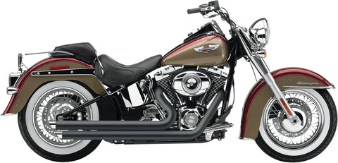 Cobra Speedster Slash Down Exhaust Black with PowerPort (6852B)
