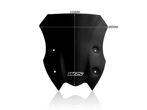 WRS Sport Windscreen Matt Black (KA013NO)