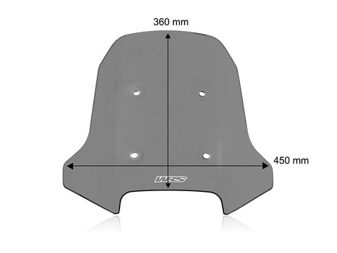 WRS Touring Windscreen Dark Smoked (CF005FS)