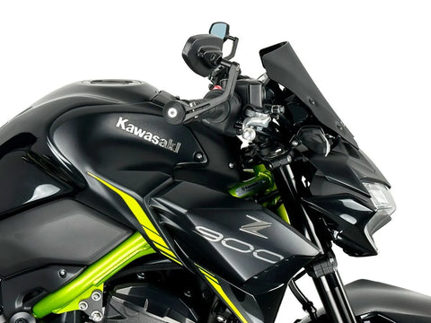 WRS Sport Windscreen Matt Black (KA013NO)