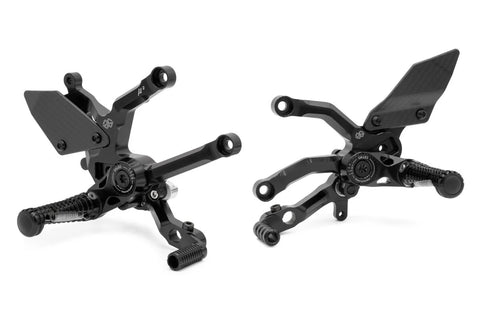 Gilles Tooling MUE2 Adjustable Rearset Black (MUE2-B001-B)