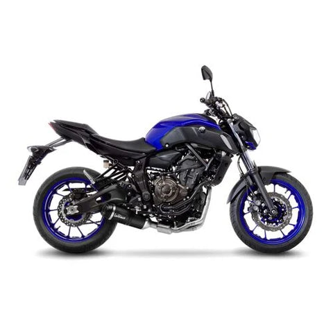 LeoVince LV One EVO Black Edition Stainless Steel Exhaust System with CAT Yamaha (14251EKB)