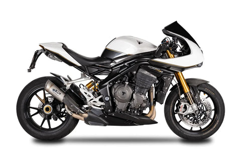 Spark Grid-O Slip-on Double Muffler Titanium ECE (GTR0105TOM)
