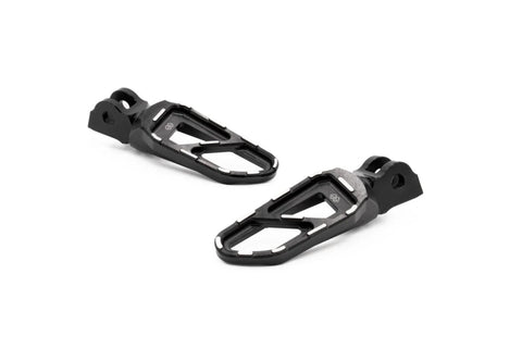 Gilles Tooling Urban-Pro Motorcycle Rider Footpegs Black