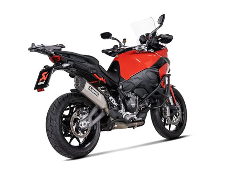 Akrapovic Slip-on Line Muffler Titanium Ducati Multistrada V2 / Travel