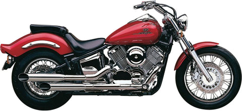 Cobra Classic Deluxe Slash Cut Exhaust System Chrome