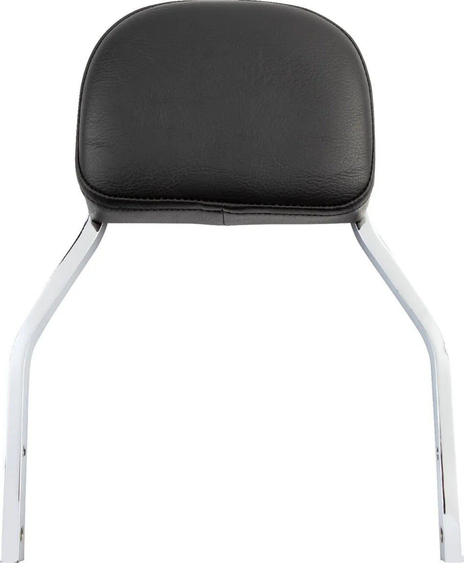 Cobra Mini Square Sissy Bar Chrome with Pad (602-1100)