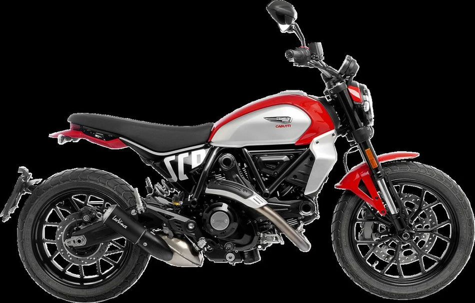 LeoVince Muffler LV-10 Black Ducati Scrambler 800