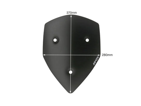 WRS Sport Windscreen Matt Black (DU002NO)