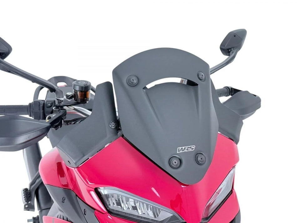 WRS Sport Windscreen Matt Black (DU037NO)