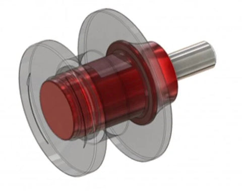 Gilles Tooling PSA2 Motorcycle Paddock Stand Bobbins M8 Red