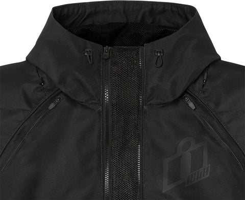 ICON Airform Textile Jacket Black