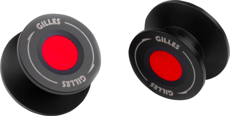 Gilles Tooling PSA2 Motorcycle Paddock Stand Bobbins M6 Red