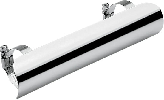Cobra 2-1/4" Diameter x 7" Long Heat Shield Chrome