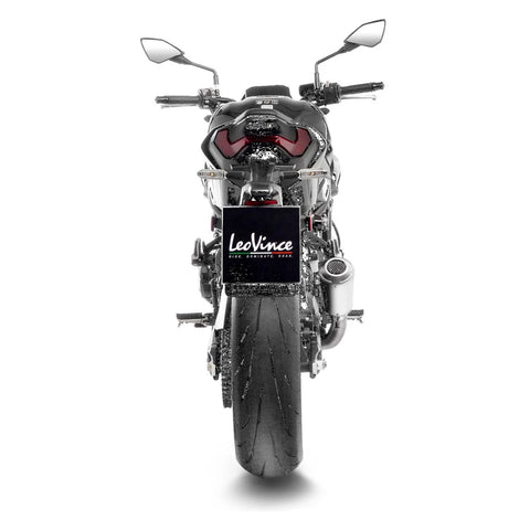 LeoVince LV-10 Slip-on Muffler Stainless Steel Ece Kawasaki (15270)