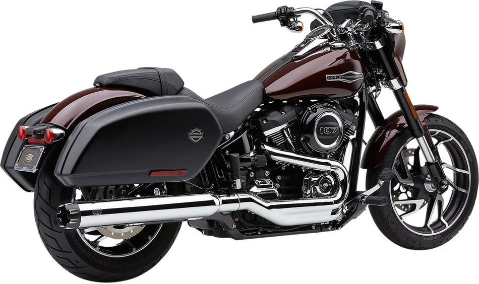 Cobra Dual Cut Muffler Chrome