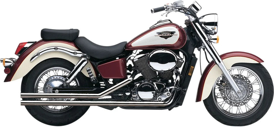 Cobra Shotgun Low Boy Exhaust System Chrome (1971)