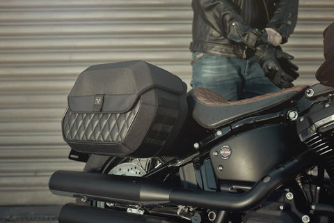 SW-Motech Legend Gear LH1/LH2 Side Bag System — Harley-Davidson Softail Slim 107