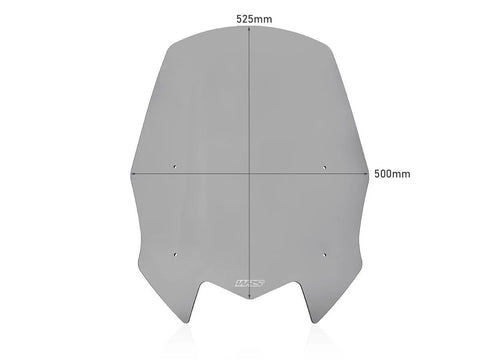 WRS Touring Windscreen Smoked (YA022F)