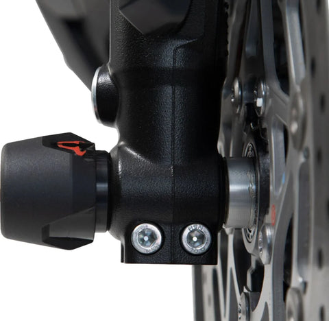 SW-Motech Front Axle Slider Set Black BMW S 1000 R / RR / XR