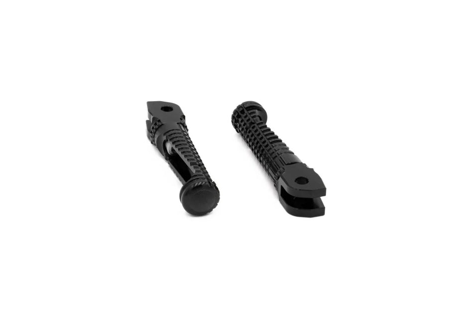 Gilles Tooling Racing Motorcycle Rider Footpegs Black (RGK-310-UF18-SET-B)