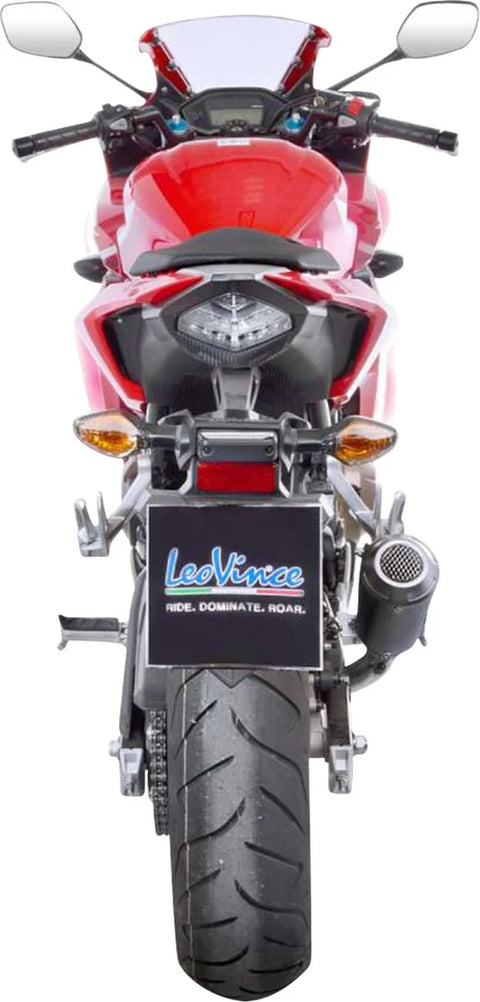 LeoVince Slip-on LV10BK CB500 S/S