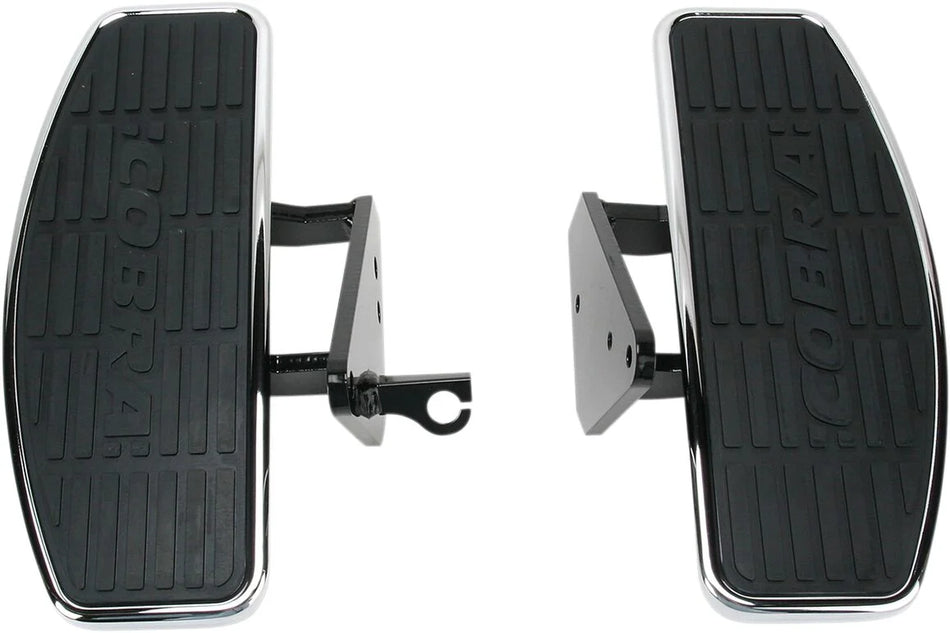 Cobra Classic Front Floorboard Kit Chrome (06-1635)