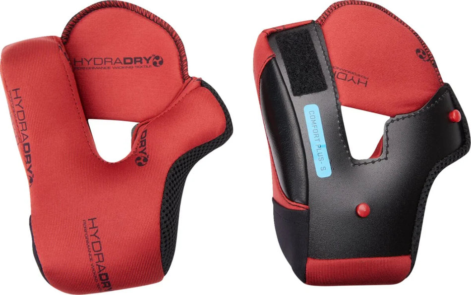 ICON Domain Helmet Cheek Pads Red