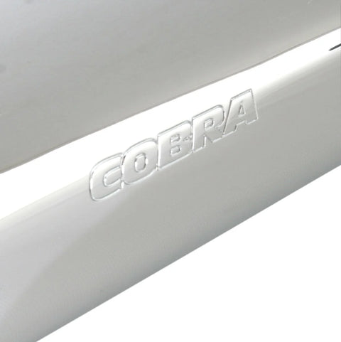 Cobra 4" Scalloped Slip-on Mufflers Chrome (2270)