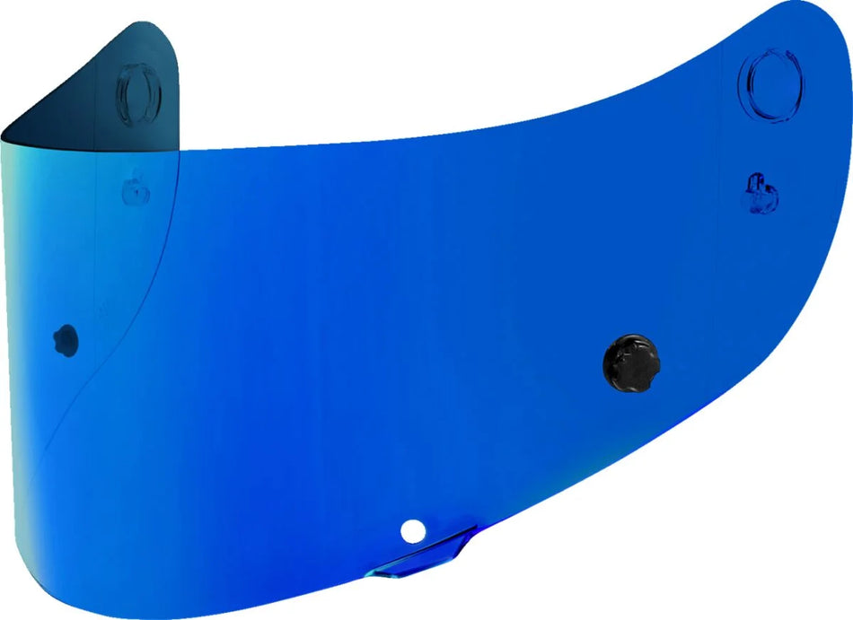 ICON Optics DOT Boatdrink Blue TracShield Visor