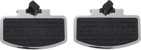 Cobra Classic Rear Floorboard Kit Chrome (06-3840)