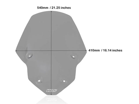 WRS Touring Windscreen Smoked (TR003F)