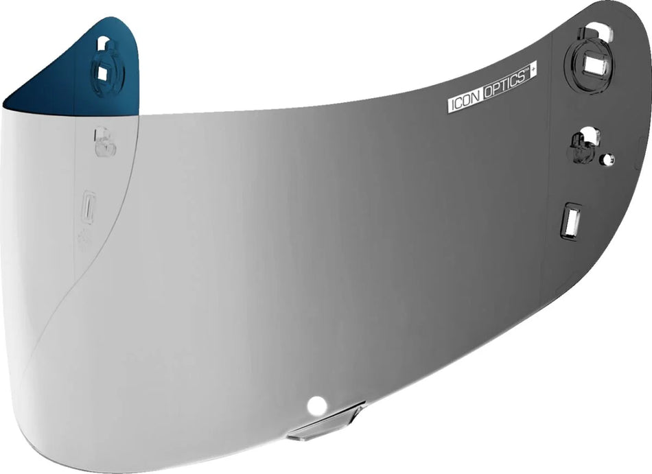 ICON Optics DOT Warboy Chrome Shield Visor