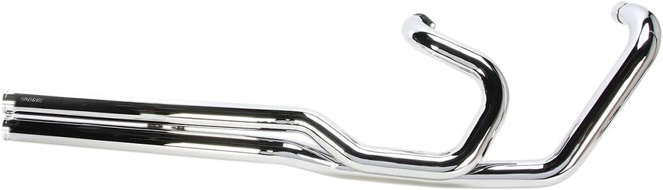 Cobra Hot Rod Speedster Long 2-into-2 Straight-Cut Exhaust System Triple-Chrome (1926T)
