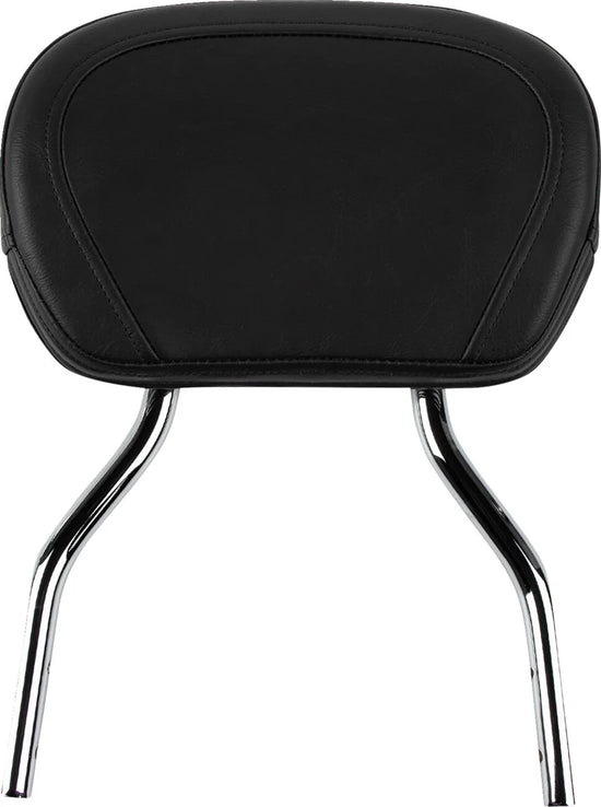 Cobra Short Round Sissy Bar Chrome with Pad (02-8961)