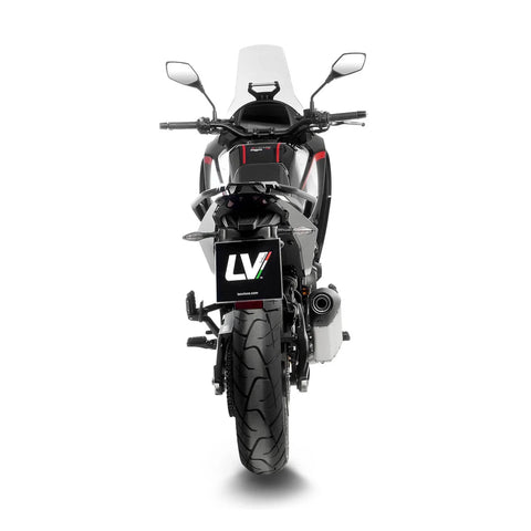 LeoVince LV-14 Stainless Steel Slip-on Muffler Ece Moto Morini X Cape