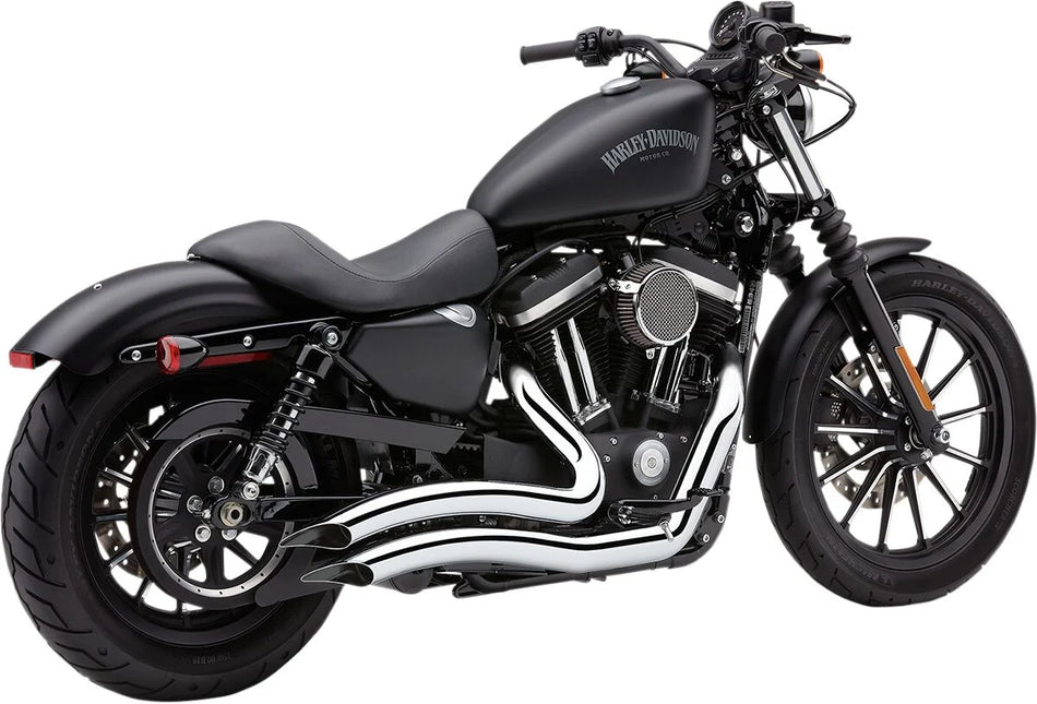 Cobra Speedster Short Swept Exhaust System Chrome