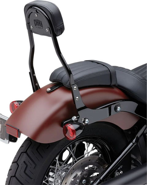 Cobra Detachable Round Backrest Black (602-2006B)
