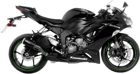 LeoVince Muffler LV10 Blk Kawasaki ZX6R