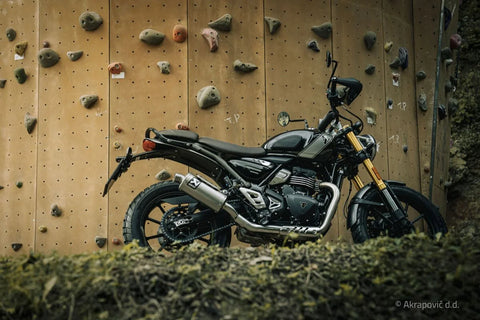 Akrapovic Muffler Slip-on TI Triumph Speed 400 / Scrambler 400X