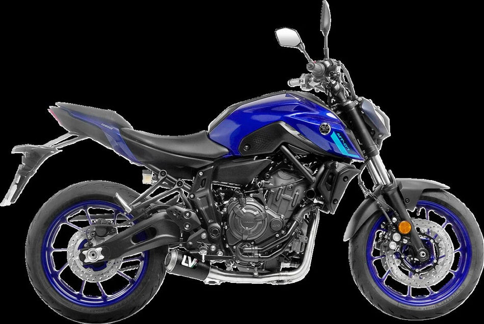 LeoVince Exhaust LV-10 Carbon Yamaha R7 MT-07 XSR