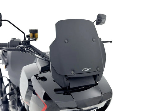 WRS Sport Windscreen Matt Black (HD006NO)