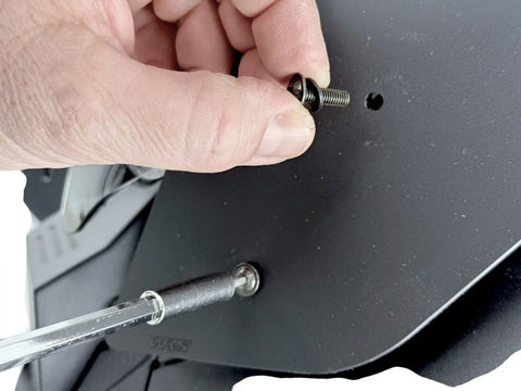 WRS Side Wind Deflectors Matt Black (MG009NO)